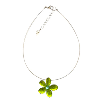 Zest Flower Shiny Small Pendant | The Jewellery Stop