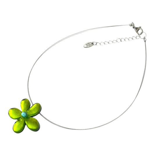 Zest Flower Shiny Small Pendant | The Jewellery Stop