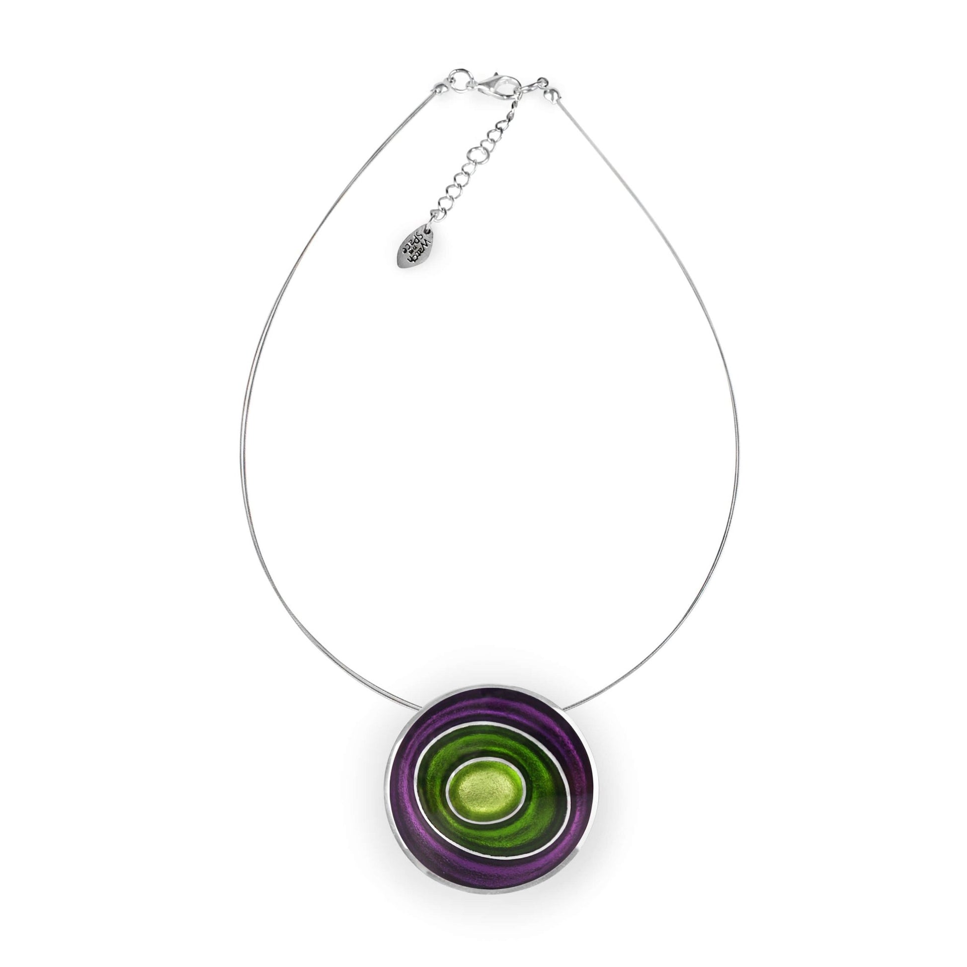 Nessie Organic Circles Shiny Pendant | The Jewellery Stop