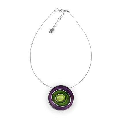 Nessie Organic Circles Shiny Pendant | The Jewellery Stop