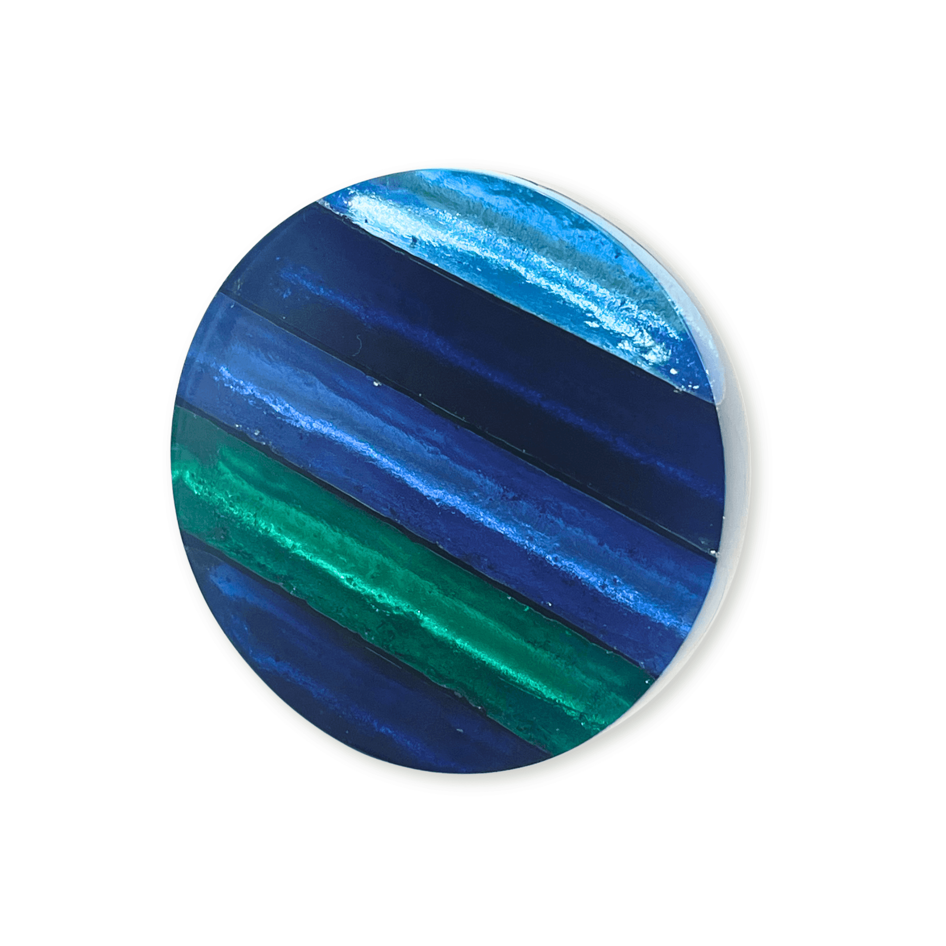 Pacific Geometric Circles Shiny Ring