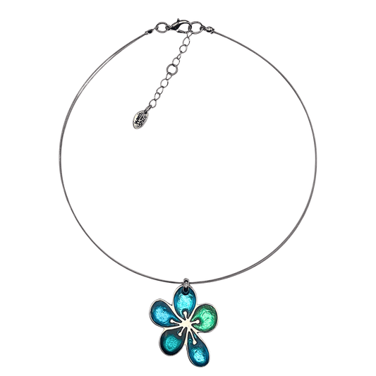 Turquoise Calachuchi Shiny Pendant | The Jewellery Stop
