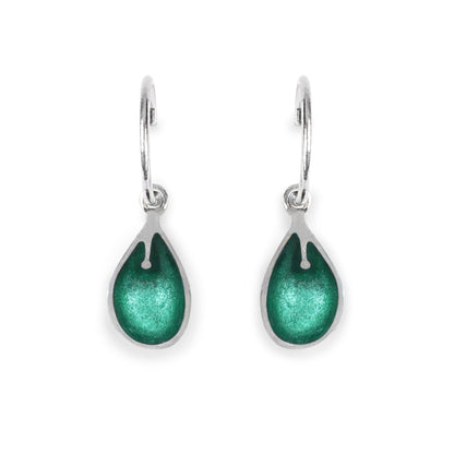 Verdigris Calachuchi Shiny Creole Earrings | The Jewellery Stop