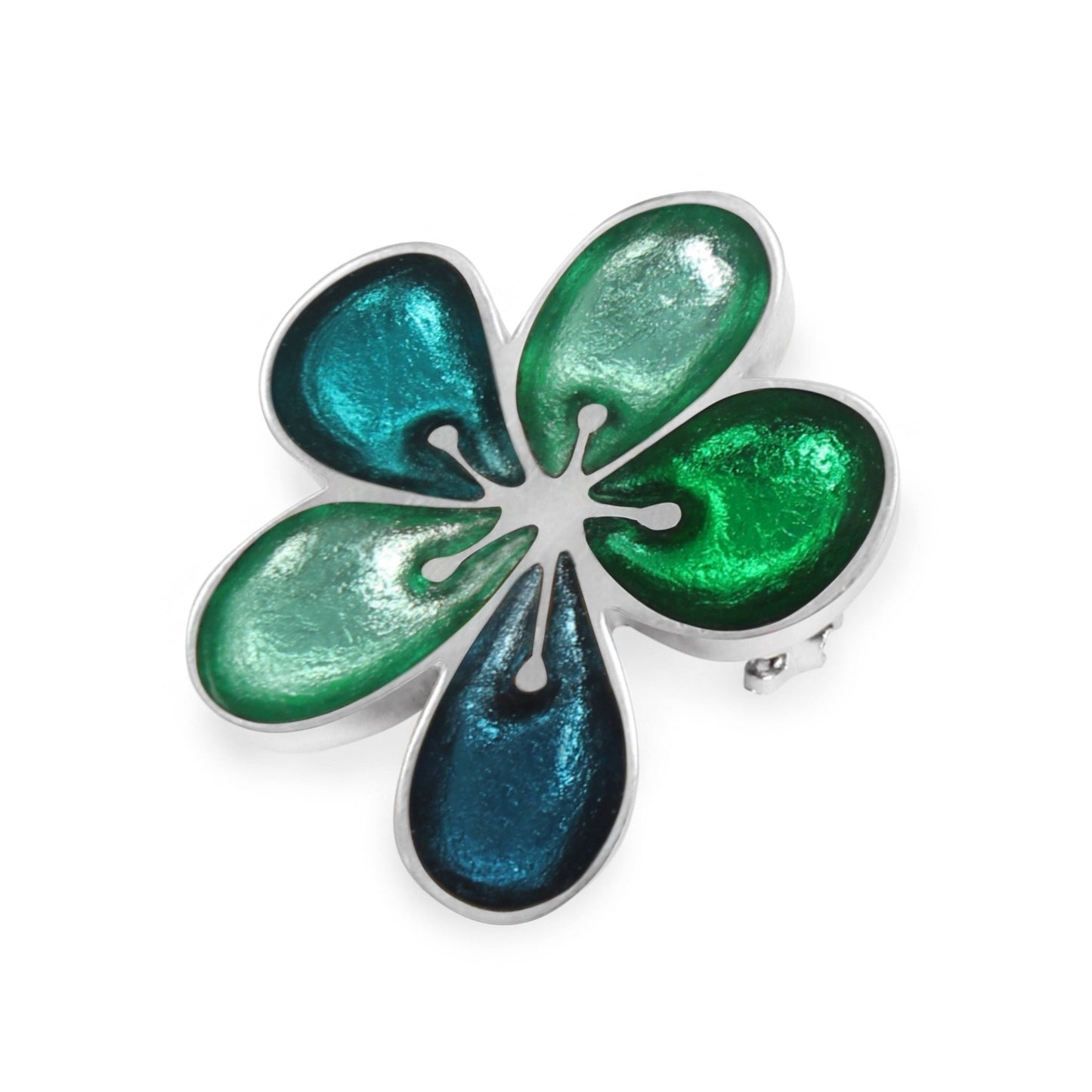 Verdigris Calachuchi Shiny Brooch | The Jewellery Stop