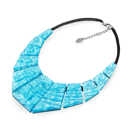 Light Turquoise Aztec Pharaoh Necklace | The Jewellery Stop