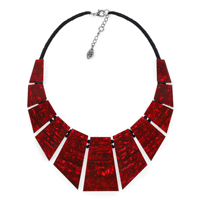 Red Aztec Pharaoh Necklace | The Jewellery Stop