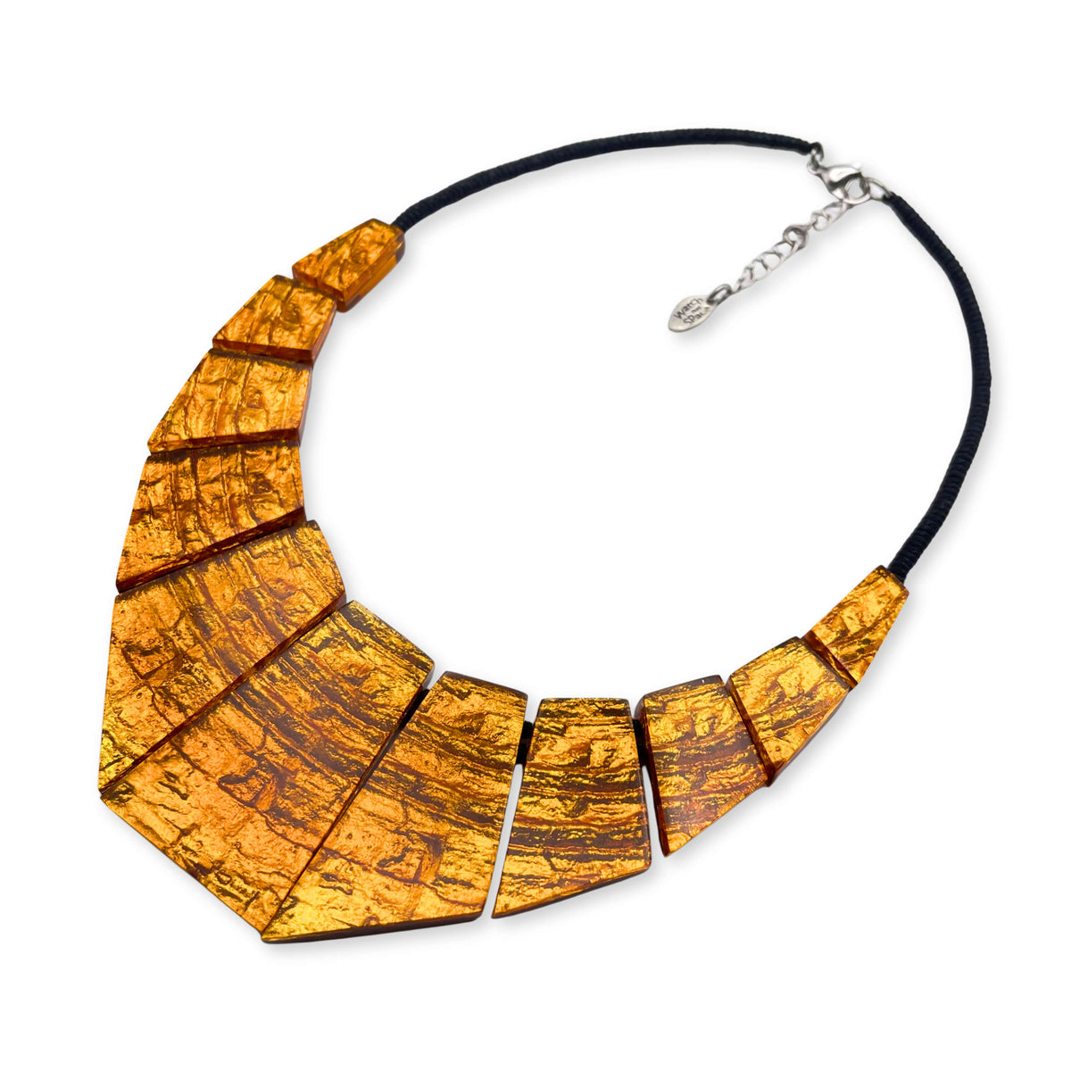 Mustard Aztec Pharaoh Necklace