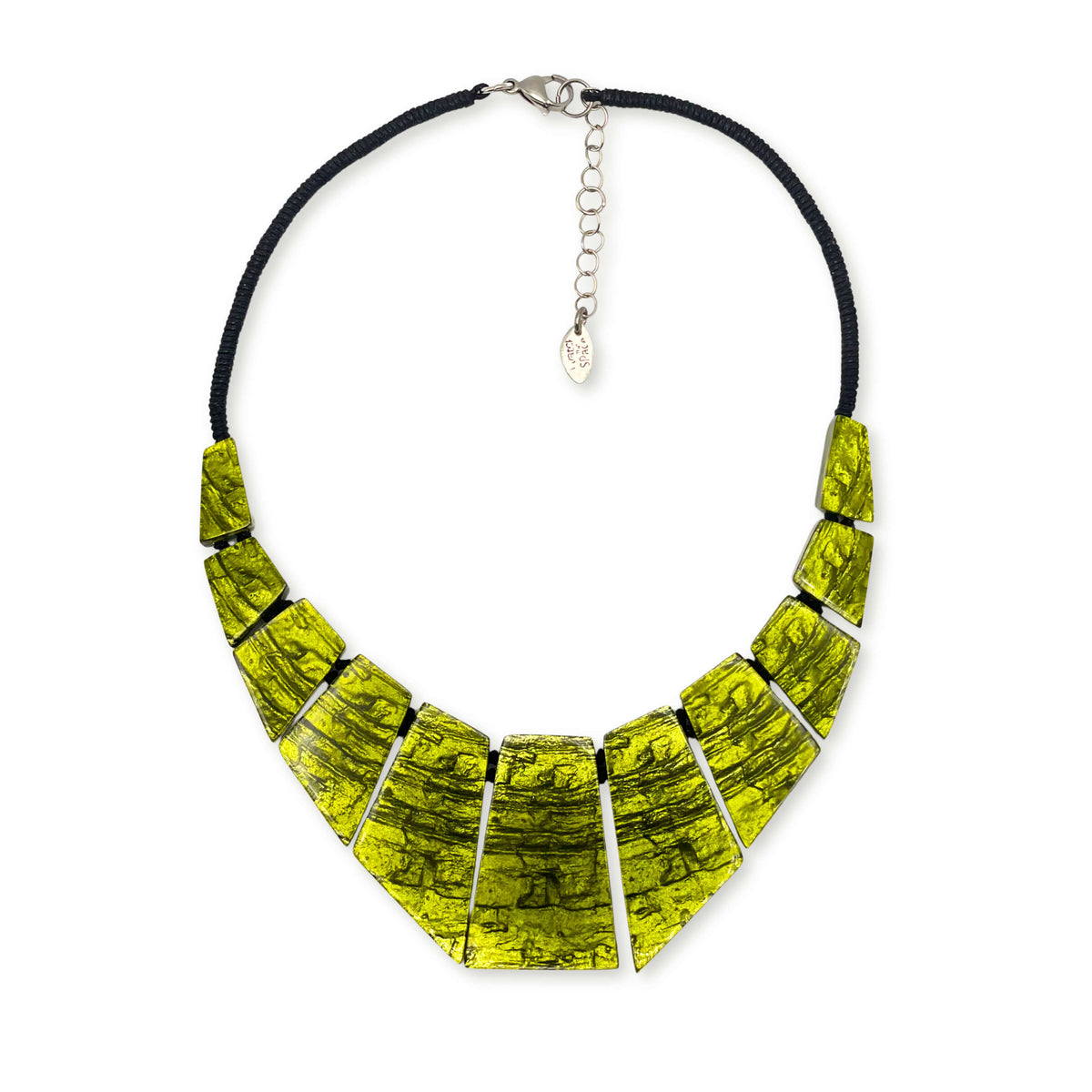 Pistachio Aztec Pharaoh Necklace