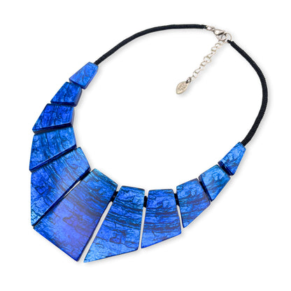 Azure Aztec Pharaoh Necklace