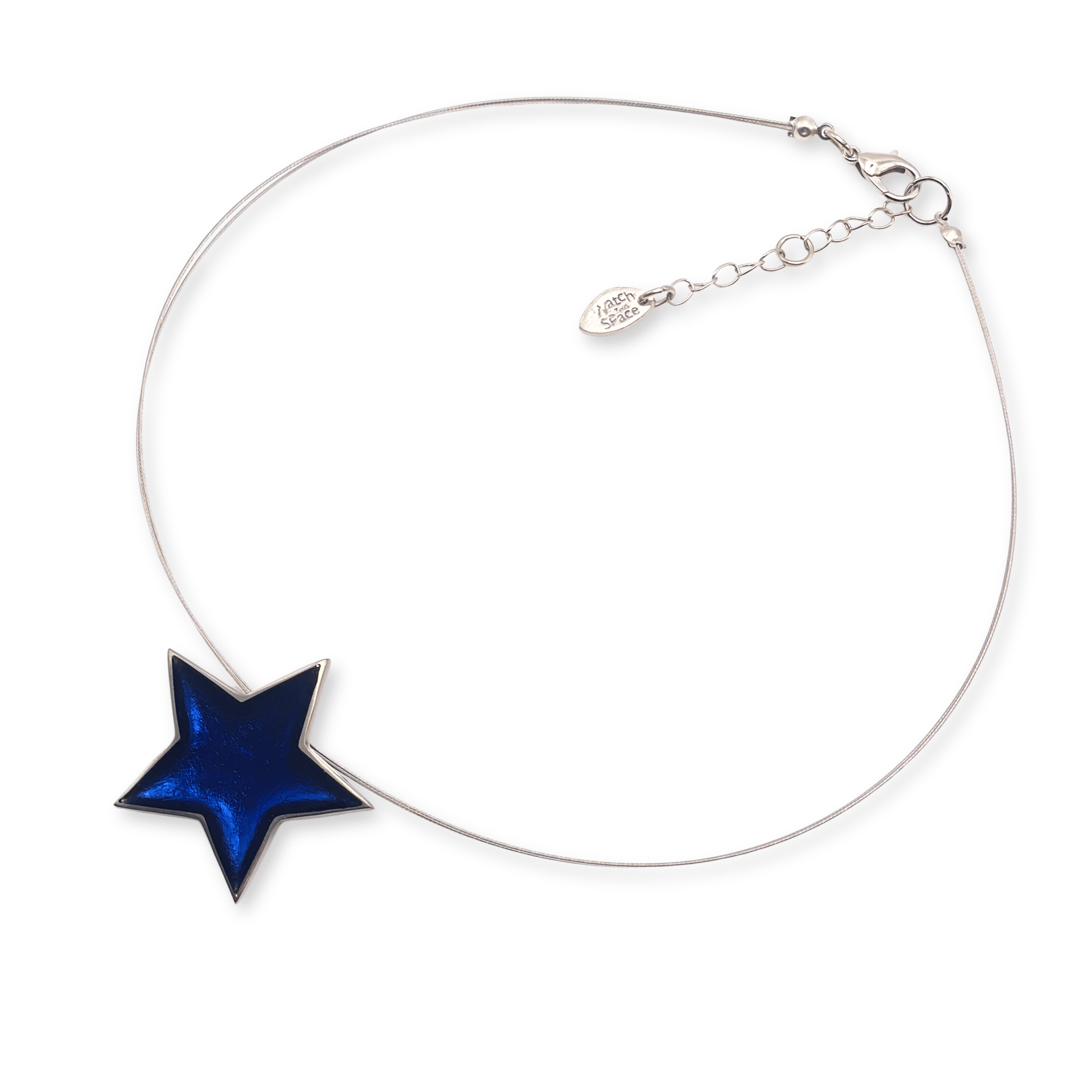 Ice Pewter Star Shiny Single Pendant