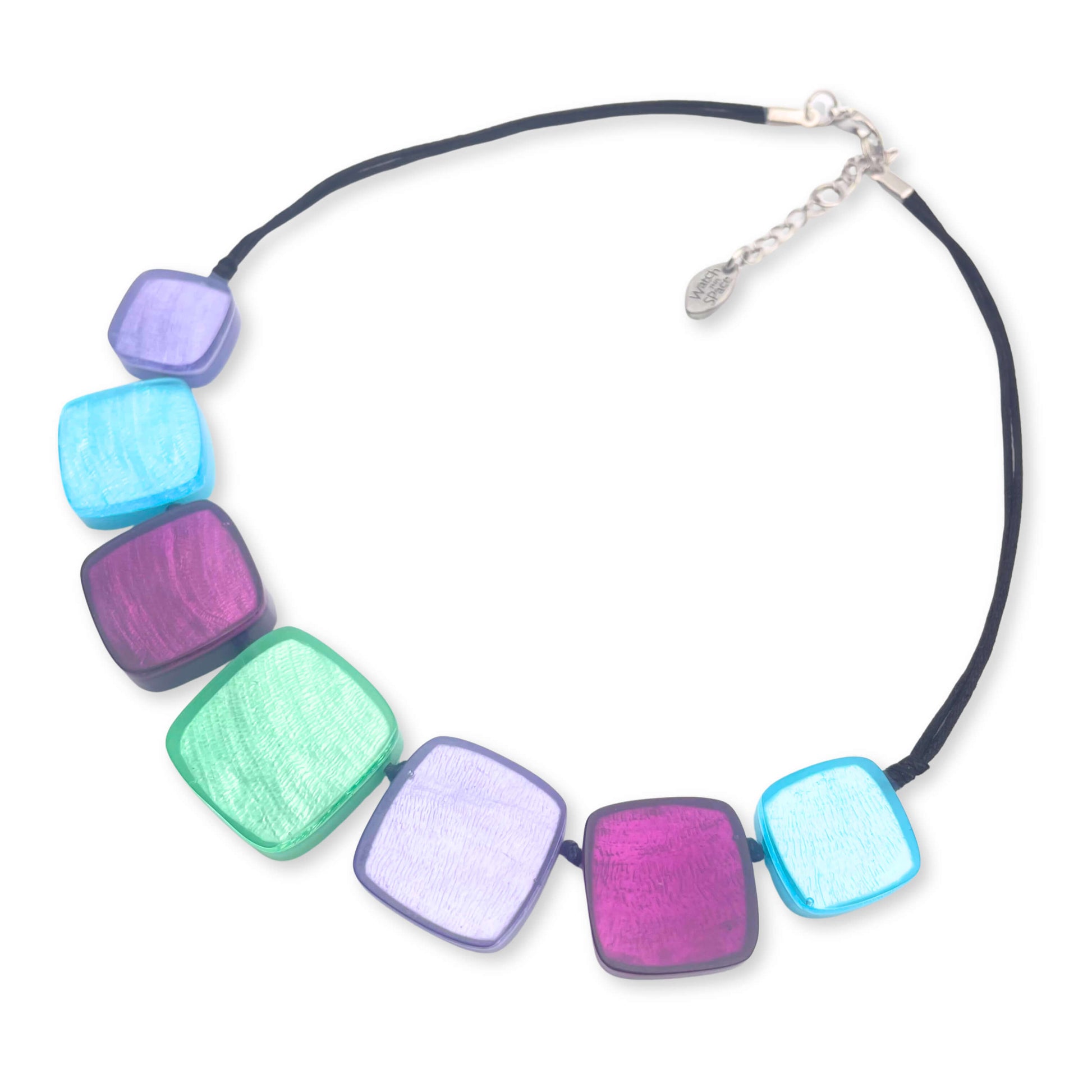 Bluebell Tiles Shiny Necklace