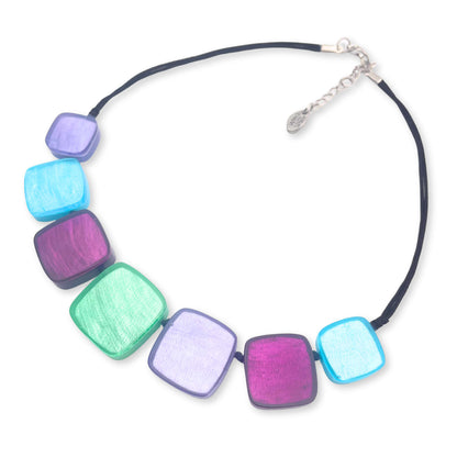 Bluebell Tiles Shiny Necklace