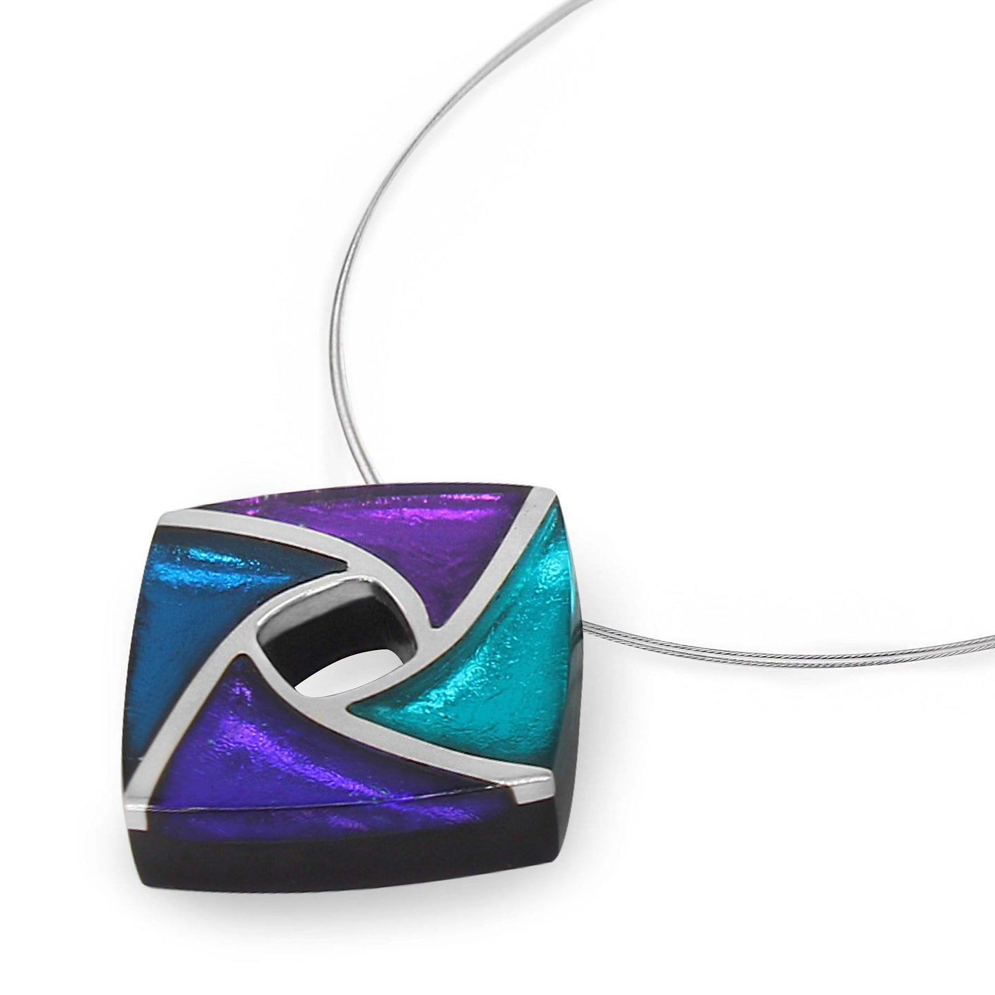 Peacock Kite Shiny Small Pendant | The Jewellery Stop