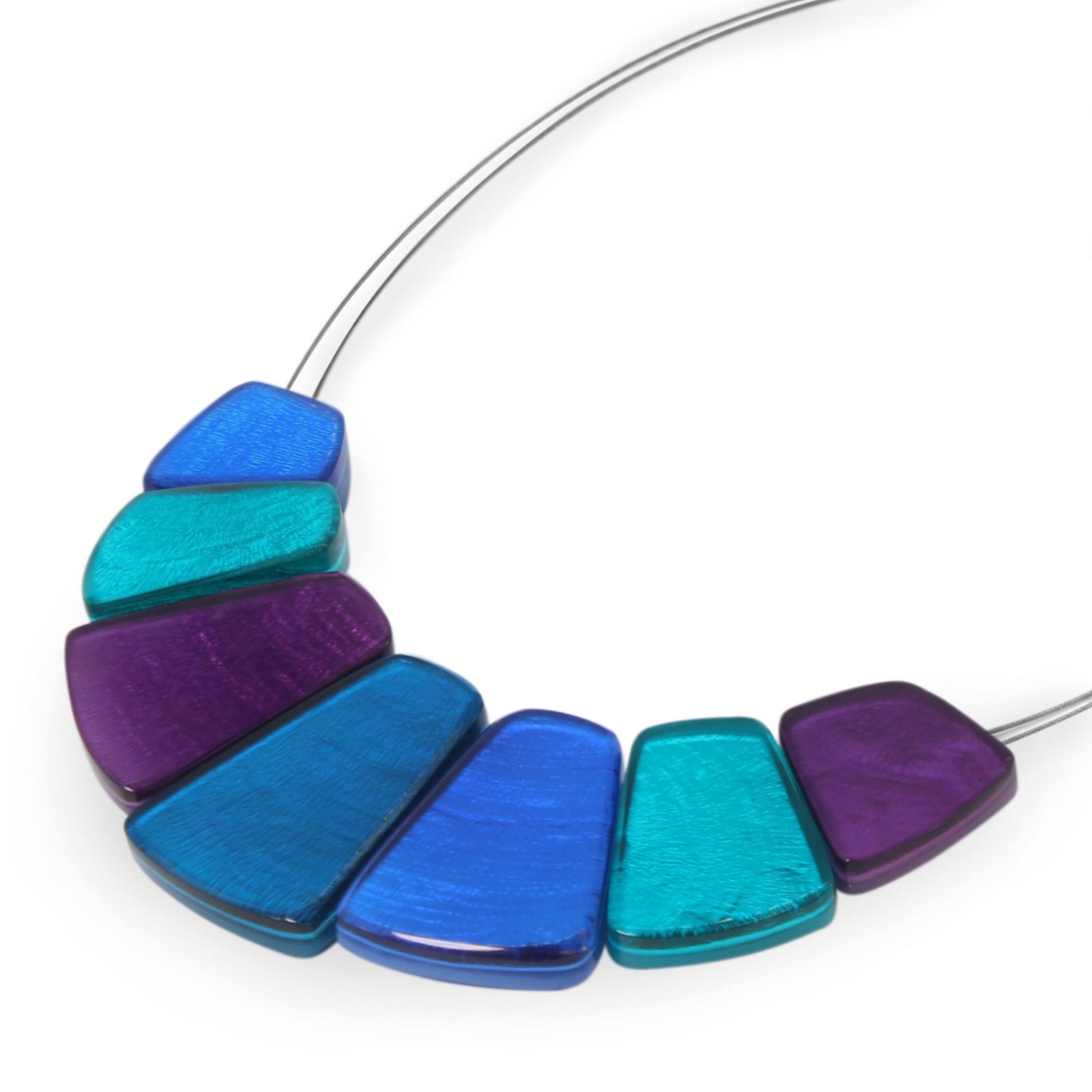 Peacock Empress Shiny Necklace | The Jewellery Stop