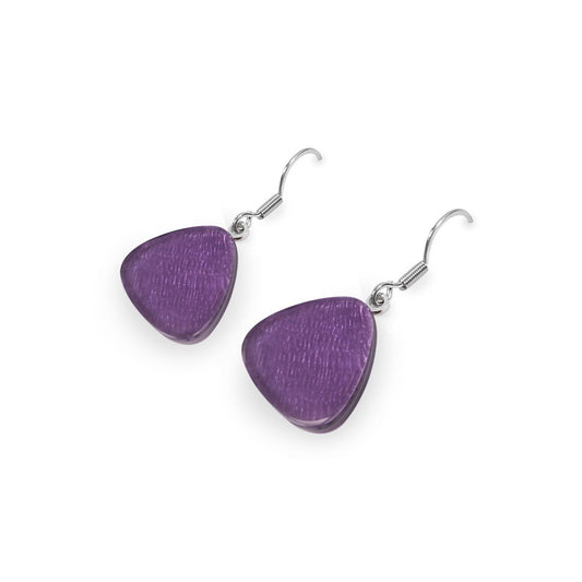 Nessie Triangle Eclectic Shiny Fish Hook Earrings | The Jewellery Stop