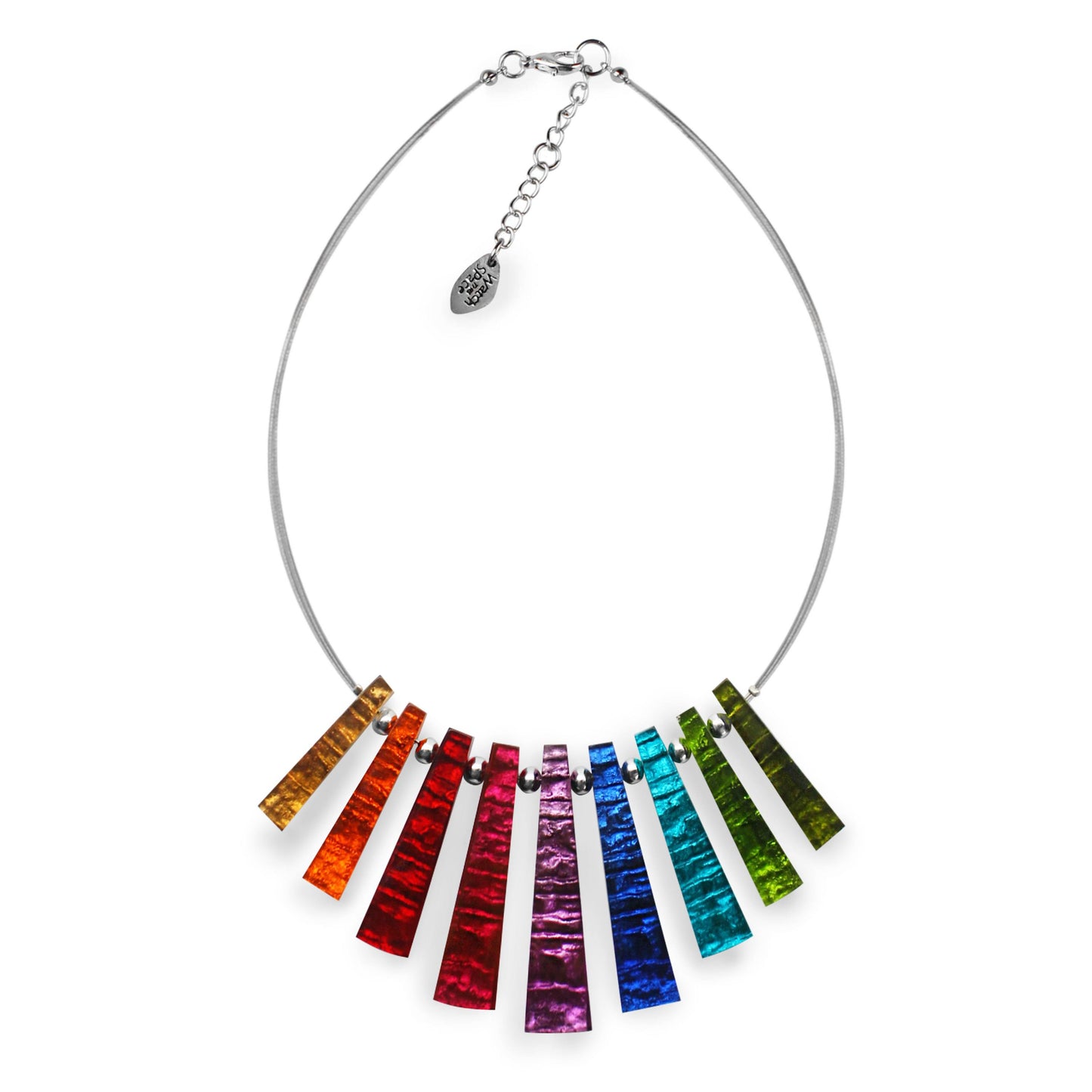 Rainbow Edna Shiny Necklace