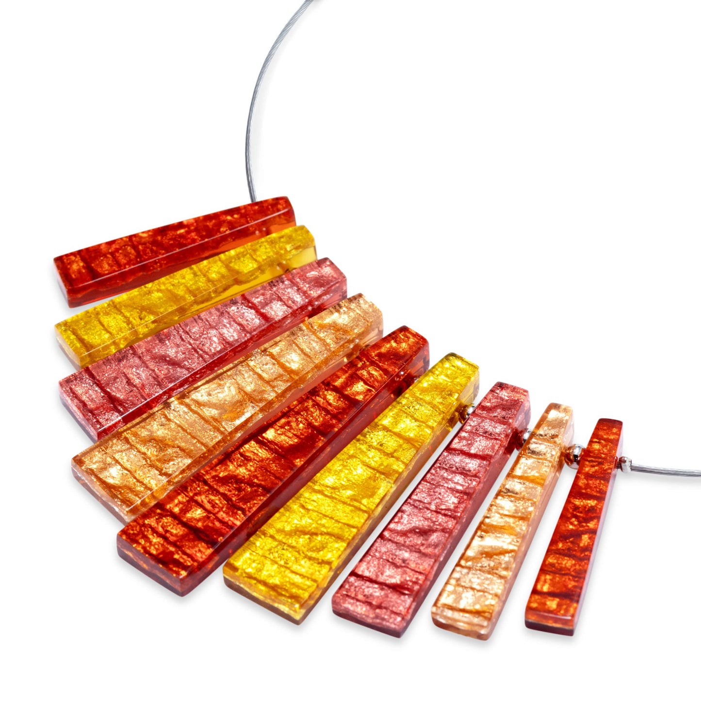 Terracotta Edna Shiny Necklace | The Jewellery Stop
