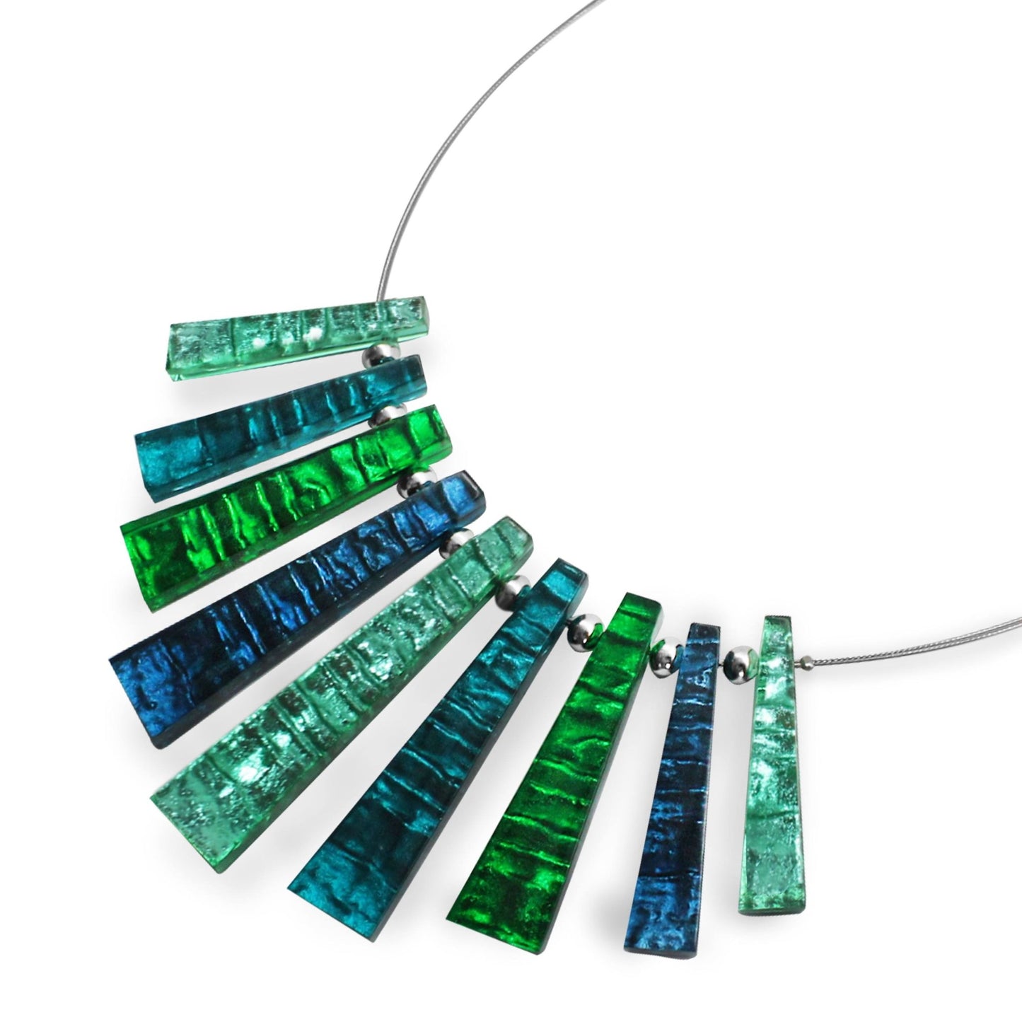 Verdigris Edna Shiny Necklace | The Jewellery Stop