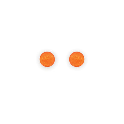 Sherbet Eclectic Shell Circles Shiny Stud Earrings | The Jewellery Stop