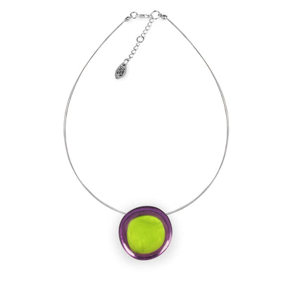 Nessie Resin Pebble Shiny Pendant | The Jewellery Stop