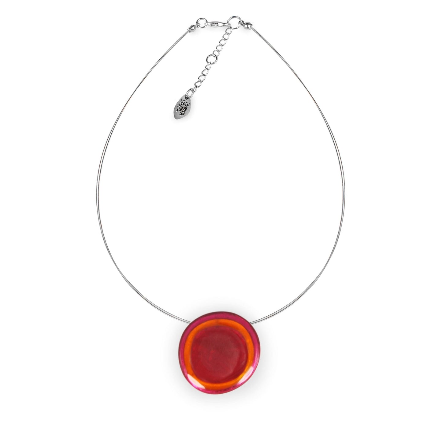 St Tropez Resin Pebble Shiny Pendant | The Jewellery Stop