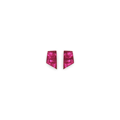 Pink Aztec Pharaoh Stud Earrings | The Jewellery Stop