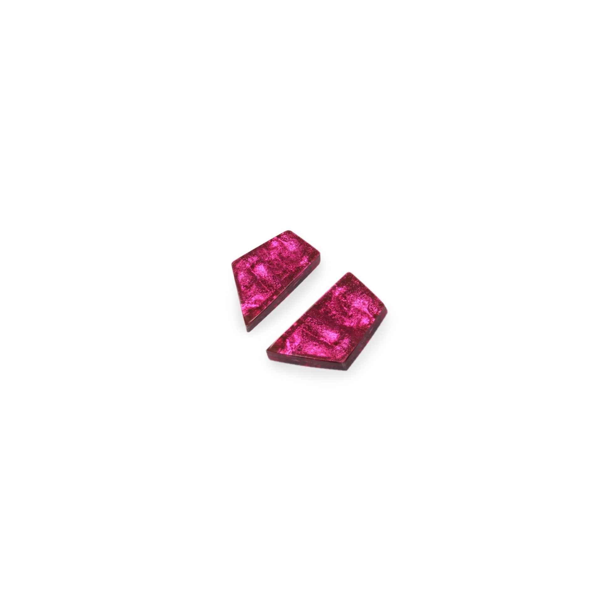 Pink Aztec Pharaoh Stud Earrings | The Jewellery Stop