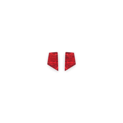 Red Aztec Pharaoh Stud Earrings | The Jewellery Stop