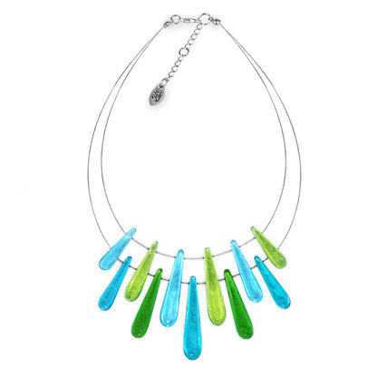 Neptune Teardrop Shiny Necklace | The Jewellery Stop