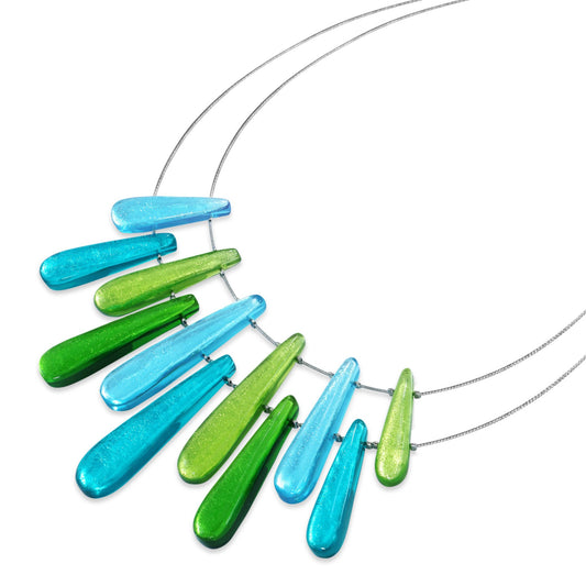 Neptune Teardrop Shiny Necklace | The Jewellery Stop