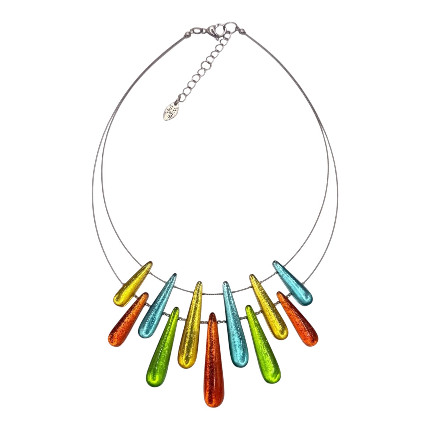 Zest Teardrop Shiny Necklace | The Jewellery Stop