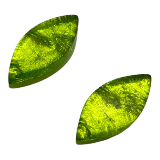 Zest Aztec Leaf Shiny Stud Earrings | The Jewellery Stop