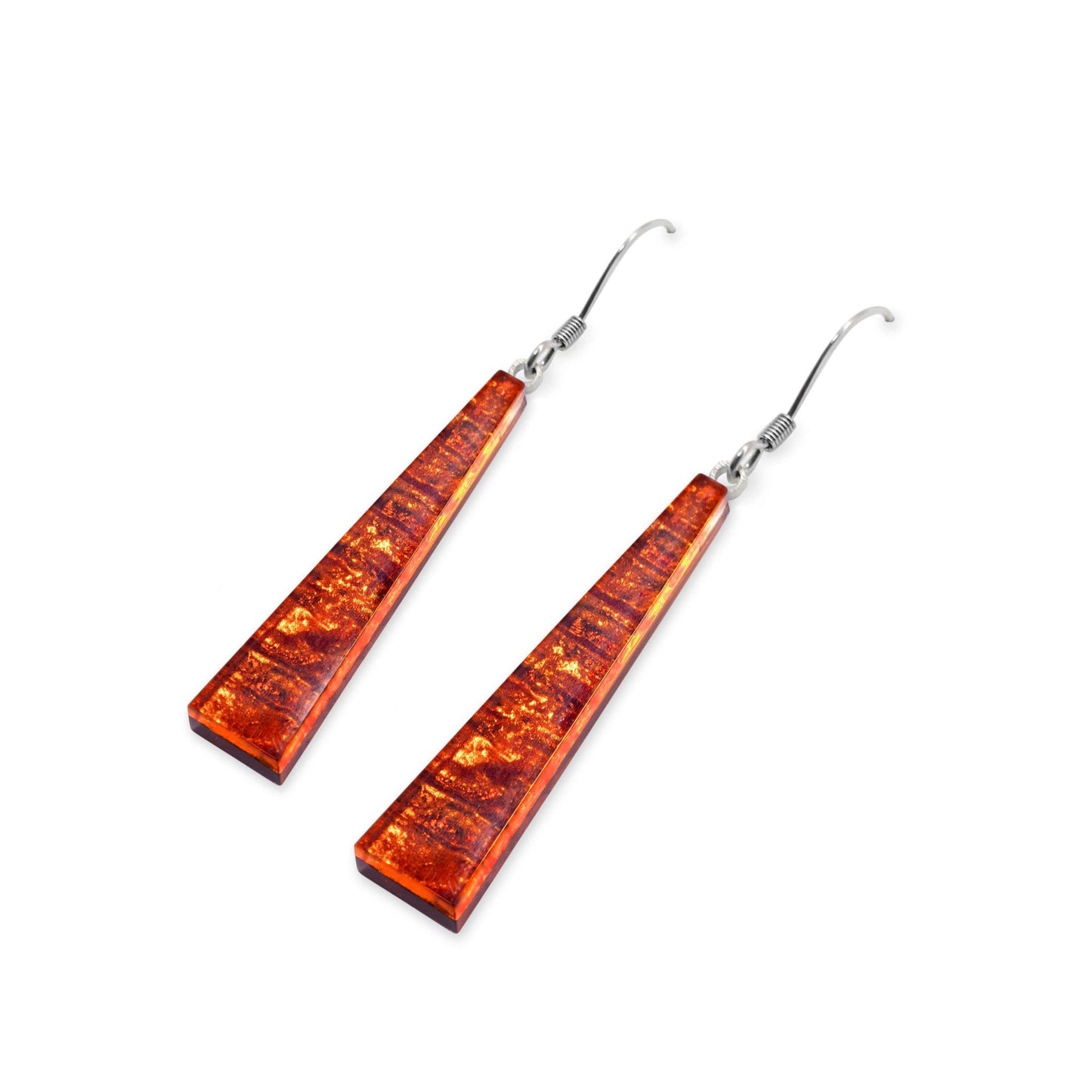 Terracotta Edna Fish Hook Earrings | The Jewellery Stop