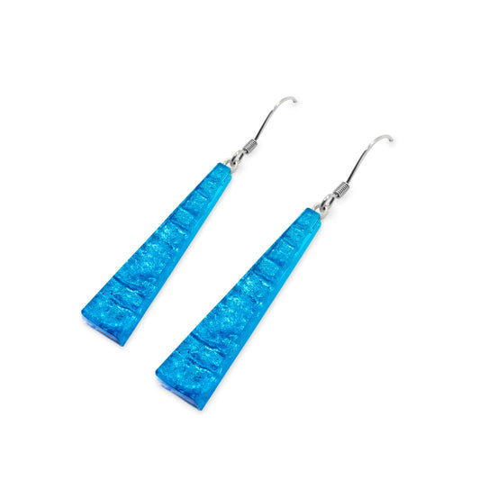 Turquoise Edna Fish Hook Earrings