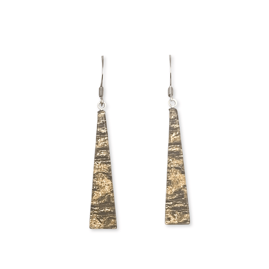 Gold Edna Fish Hook Earrings | The Jewellery Stop