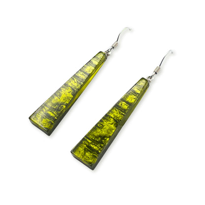 Pistachio Edna Fish Hook Earrings