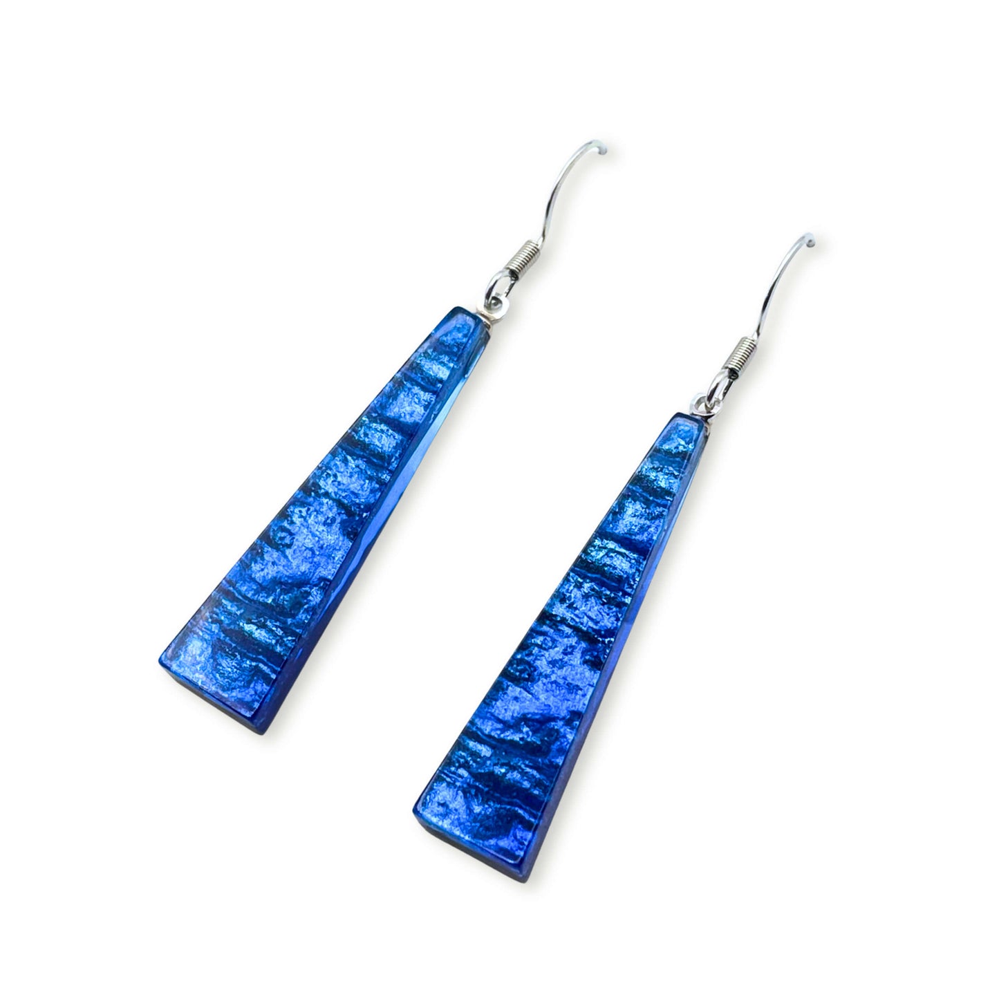 Azure Edna Fish Hook Earrings