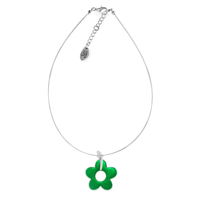 Aurora Lollipop Flower Shiny Pendant | The Jewellery Stop