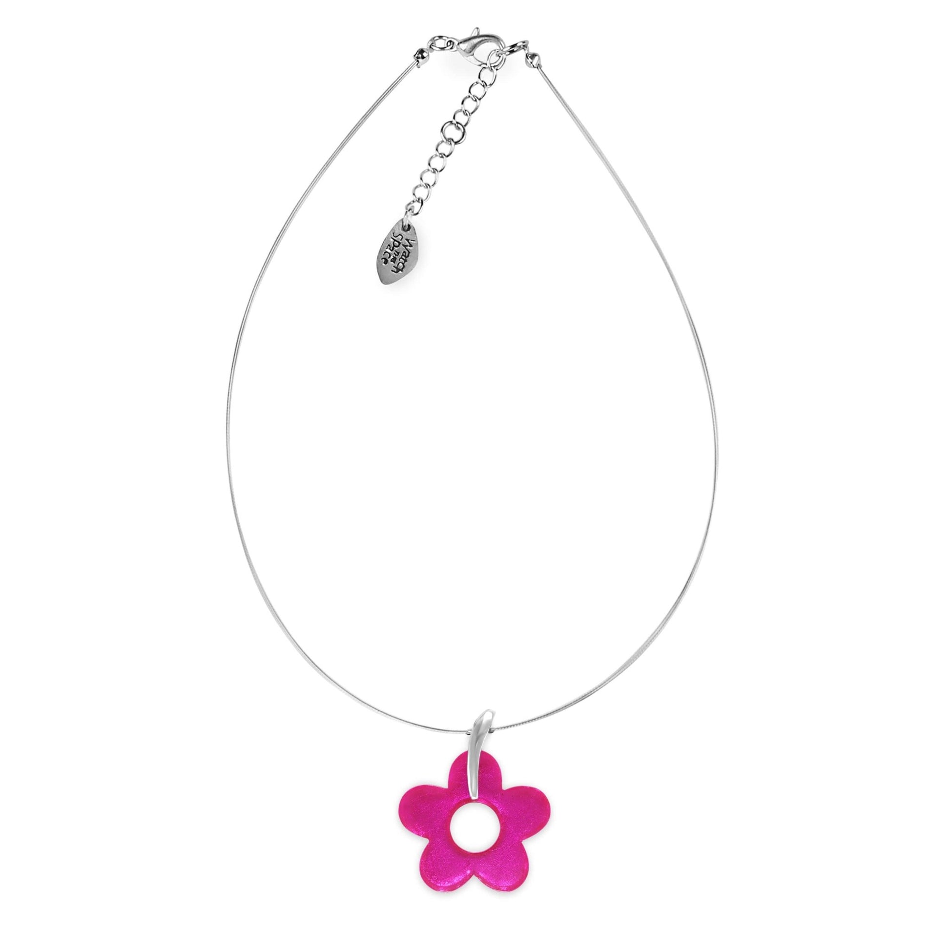 Sherbet Lollipop Flower Shiny Pendant | The Jewellery Stop