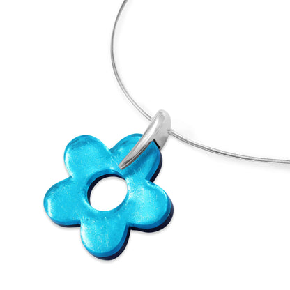 Twilight Lollipop Flower Shiny Pendant | The Jewellery Stop