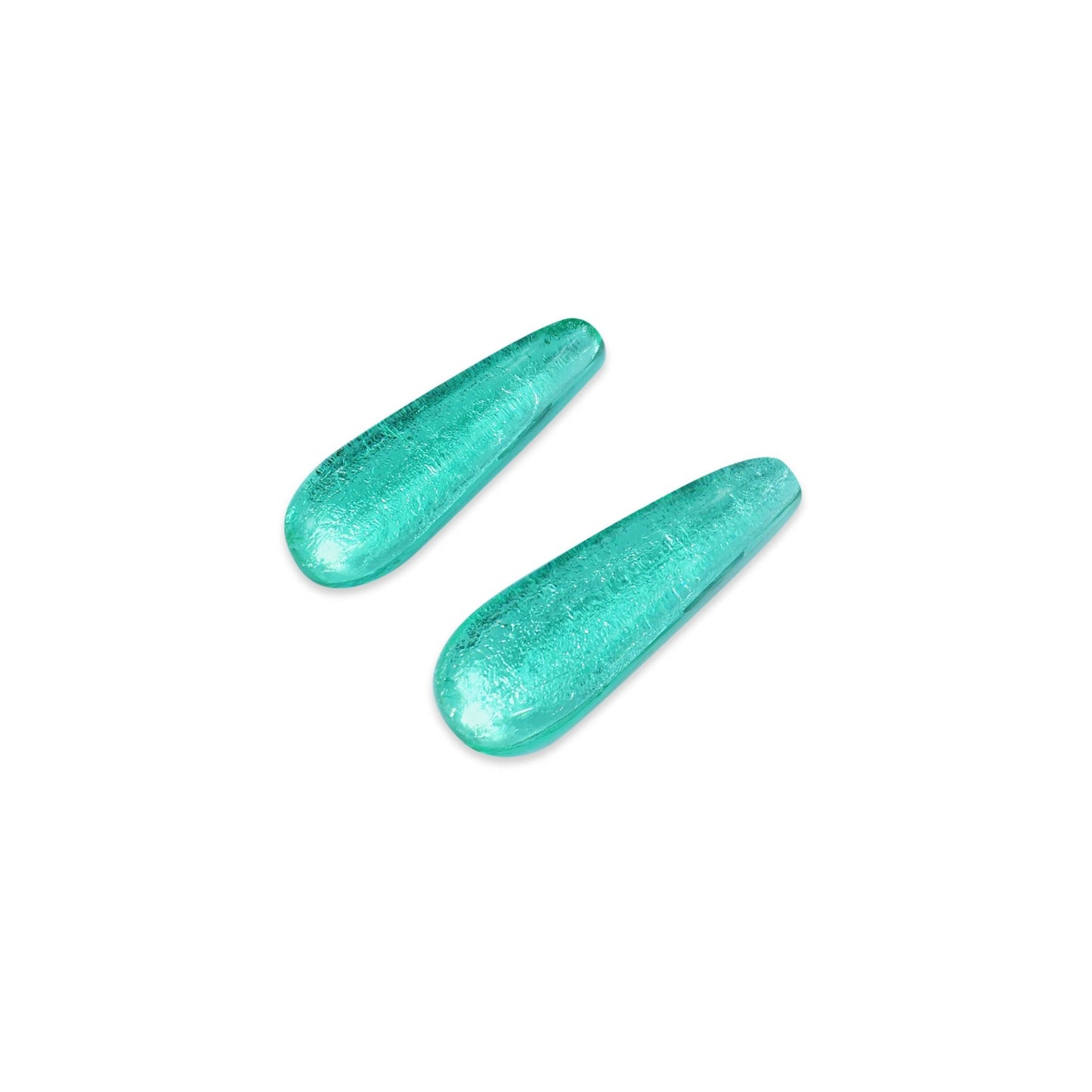 Aurora Teardrops Shiny Stud Earrings | The Jewellery Stop