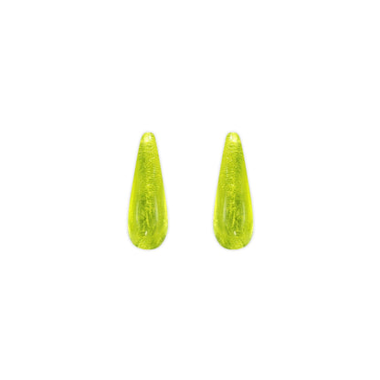 Citrus Teardrops Shiny Stud Earrings | The Jewellery Stop