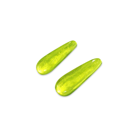 Citrus Teardrops Shiny Stud Earrings | The Jewellery Stop