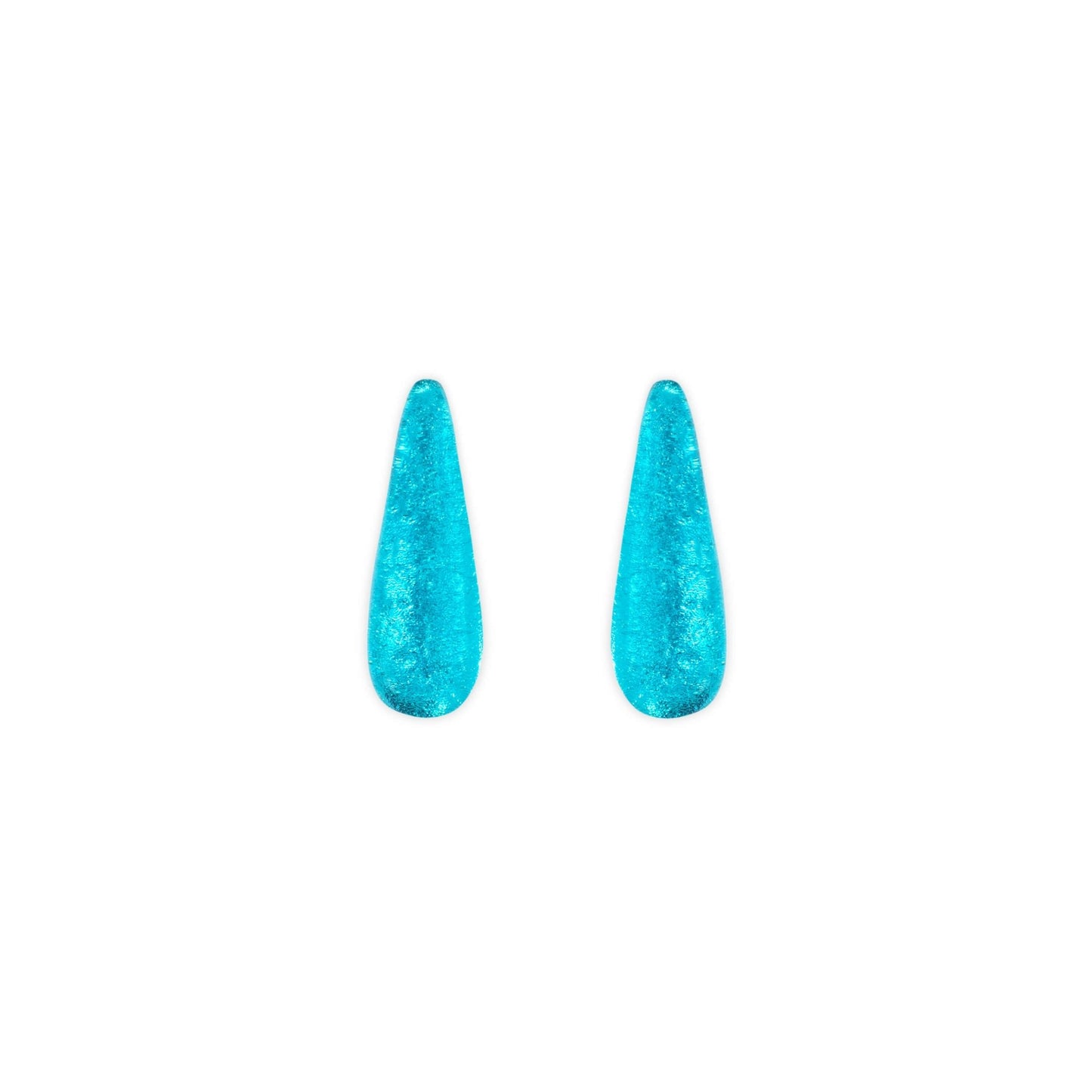 Neptune Teardrops Shiny Stud Earrings | The Jewellery Stop