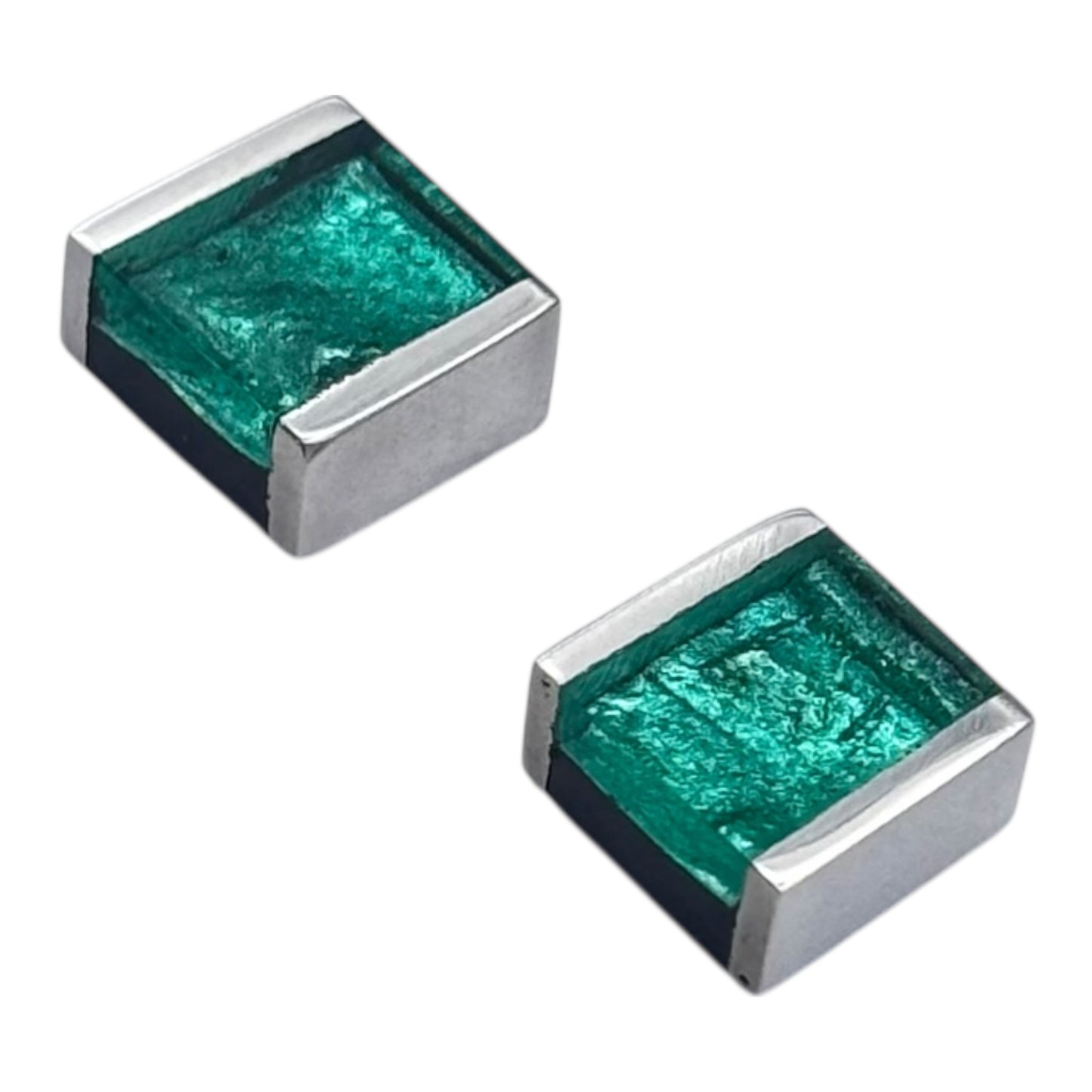 Crystal Ribbons Shiny Stud Earrings