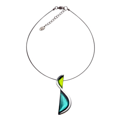 Zest Hourglass Shiny Pendant