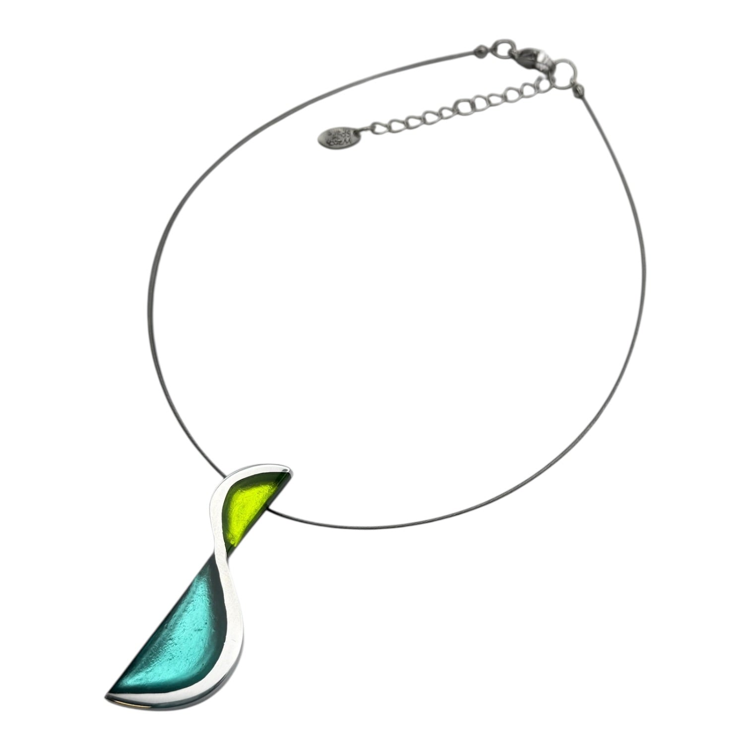 Zest Hourglass Shiny Pendant