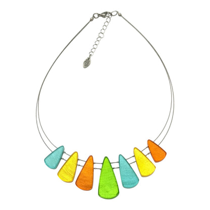 Zest Shell Cones Shiny Necklace