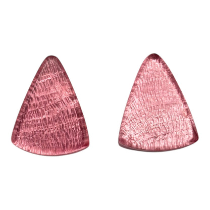 Rose Shell Cones Shiny Stud Earrings | The Jewellery Stop