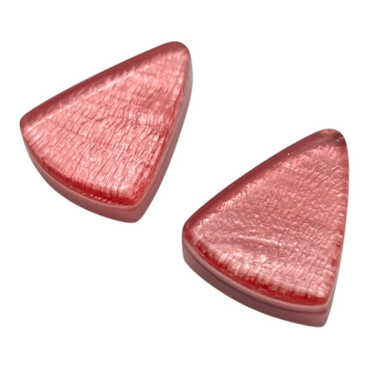 Rose Shell Cones Shiny Stud Earrings | The Jewellery Stop
